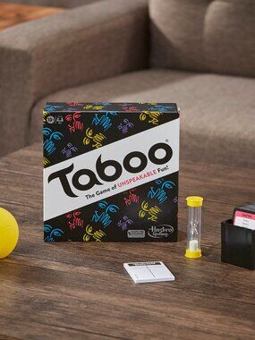 Hasbro Taboo – The Party Word-Guessing Game for Fun Nights